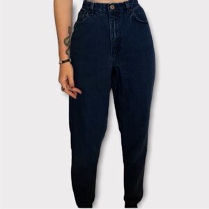 Route 66 High Rise Mom Dark Blue Jeans Classic Fit